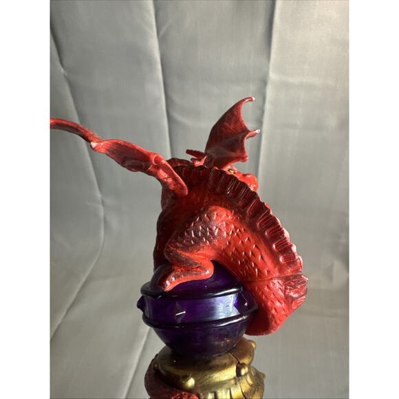 MAGIQUEST Wand Great Wolf Lodge MAGIC QUEST Wizard Red Dragon Topper Charlock - Picture 4 of 10